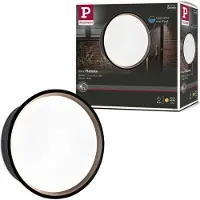 Paulmann Luminaire Extérieur , Platomo, Noir, Plastique
