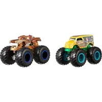 Hot Wheels Monster Trucks 1:64 2 Assorted Multicolore