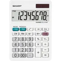 Sharp EL-310W Calculatrice financière de bureau (Cellules solaires, Piles)