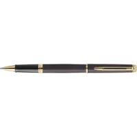 Waterman Hémisphère Understated Edition - Rollerball (noir de lave, Or, or clair, 1x)