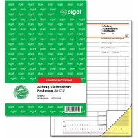 Sigel Commande/bons de livraison/factures Livre de formulaires SD017