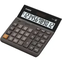 Casio Calculatrice , DH 12, grey, table, 12-digit