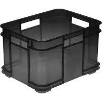 Keeeper 1546182700000 Boîte de rangement Euro-Box M "bruno", 16 litres, gris