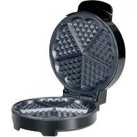 Alpina Gaufrier 1000W - Gaufres en forme de coeur - Revêtement antiadhésif