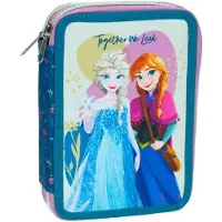 Giovas Disney Frozen Together Porte-crayons rempli avec 2 niveaux