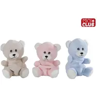 Mini Club Peluche ours en peluche - rose, 20 cm