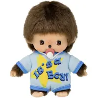 Monchhichi Bebichhichi | Junge Baby | C'est un garçon | 13 cm | Puppe