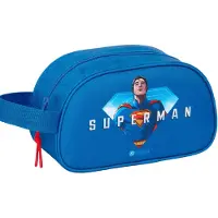 Safta Sac de toilette de voyage Superman bleu 26 x 15 x 12 cm