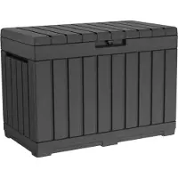 Keter Boîte de rangement Kentwood 190 L Graphite 259152