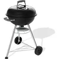 Weber Barbecue charbon de bois Compact kettle 47, noir