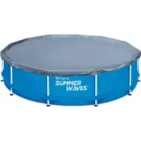 Summer Waves Bâche pour piscine ronde tubulaire