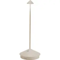 Zafferano Lampe De Table Led Pina Pro Sabbia Rechargeable Et Dimmable Sans Fil 2200-2700-3000K
