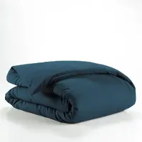 Douceur d'intérieur Housse de couette - - LINA - Coton - 200 x 140 cm - bleu