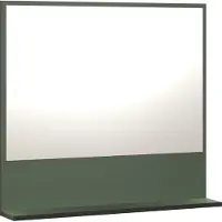 Trendteam CALICOSY - Miroir mural avec 1 tablette L80 cm - PUREBLISS