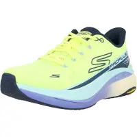 SKECHERS Chaussure de course 'MAX CUSHIONING PROPULSION' bleu marine / bleu clair / citron vert
