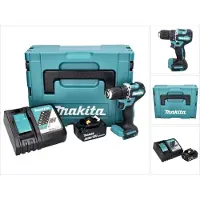 Makita DDF 487 RG1J Perceuse-visseuse sans fil 18 V 40 Nm Brushless + 1x batterie 6,0 Ah + chargeur + Makpac