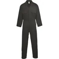 Portwest Combinaison Coton Euro Work Couleur : Noir Taille Xxxl -