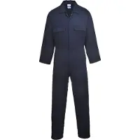 Portwest Combinaison Coton Euro Work Couleur : Marine Taille L -