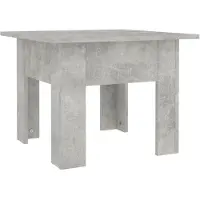 vidaXL Couchtisch Betongrau 55x55x42 cm Holzwerkstoff
