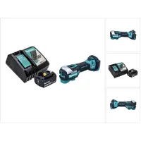 Makita DTM52RM1 Outil multifonctions sans fil Starlock Max Brushless 18V + 1x Batterie 4,0Ah + Chargeur
