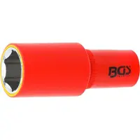 Bgs Douille VDE entraînement hexagonal carré intérieur 12,5 mm (1/2") SW 24 mm - 72074