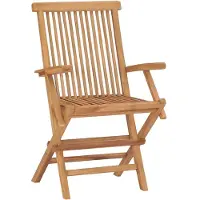 vidaXL Chaises de jardin avec coussins bordeaux 4 pcs. Bois massif teck