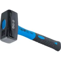 Bgs Marteau | Manche en fibre de verre | DIN 6475 | 1250 g