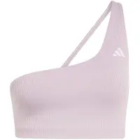 Adidas Soutien-gorge de sport 'Optime' lilas / blanc