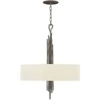 HINKLEY Lampe à suspendre, plafonnier, acier, bronze, D 61 cm
