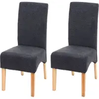 Mendler Chaise de salle à manger Crotone (lot de 2)