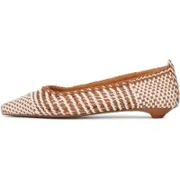 Kazar Ballerines crème / cognac