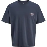 Jack & Jones Junior T-Shirt 'JORMONTAUK' aqua / gris foncé / orange / blanc
