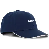 BOSS Casquette enfant en twill de coton avec logo brodé