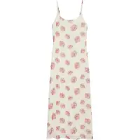 Vero Moda Robe d’été 'VMFLORY' vert / rose ancienne / blanc