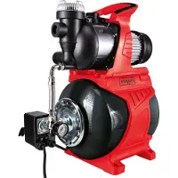Scheppach Station d'eau domestique HWW1000 | Moteur 1000 W | Capacité de la cuve 19 L | Débit 4300 L/h | Pression de refoulement max. 4,4 bar | Hauteur de refoulement max. 44 m