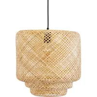 Dyberg Larsen Suspension , Boom, dimmable, Bois, Salon / séjour, Bambou, Scandinave