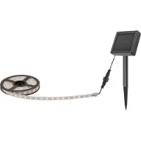 Rabalux Bande lumineuse solaire extérieure LED 0.26W Ansoo blanc 77016