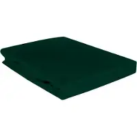 Darymex Drap-housse satin de coton vert bouteille 036/120x200