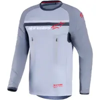 Alpinestars Maxdura Dual, maillot ,Gris/Gris Foncé ,XL