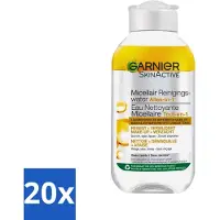 Garnier - Eau micellaire démaquillante - Huile - 100 ml - Lot économique - 20 pièces