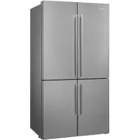 Smeg Fq60xe American Fridge Argenté 541 Liters / EU Plug 220V