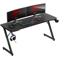 Huzaro Hero 4.8 Gaming Desk Argenté
