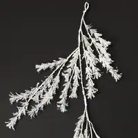 Viana Branche de givre artificielle Décoration d'hiver magique pour la maison