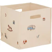 Cam Cam Panier de stockage - 30x36 cm - Vintage Jouets - - UneTaille - Rangement