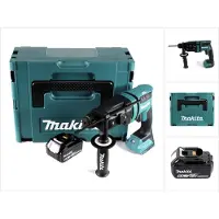 Makita DHR 182 G1J Marteau perforateur sans fil 18V 1,7J SDS plus Brushless + 1x batterie 6,0Ah + Makpac - sans chargeur