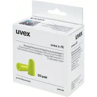 Uvex Bouchons d'oreilles x-fit 2112013 vert SNR 37 dB taille M (100x)