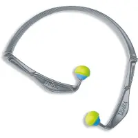 Uvex Arceau anti-bruit x-fold , SNR 23 dB, EN 352-1, pliable, ergonomique, gris-bleu-vert néon, 5 p.