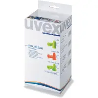 Uvex Bouchons d'oreilles xact-fit 2124003 vert SNR 26 dB taille M