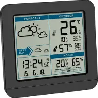 TFA-Dostmann TFA - Funk-Wetterstation SKY 35.1152 - schwarz weiß
