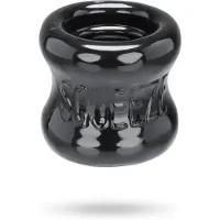 Vuxen - anneau pénien extensible - silicone noir